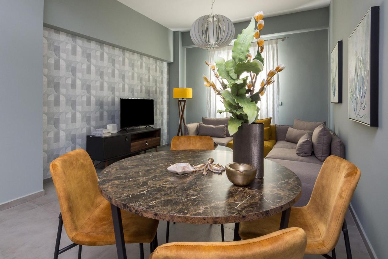 Hippy Designed 3Bedroom Apartment In Heraklion Exteriör bild