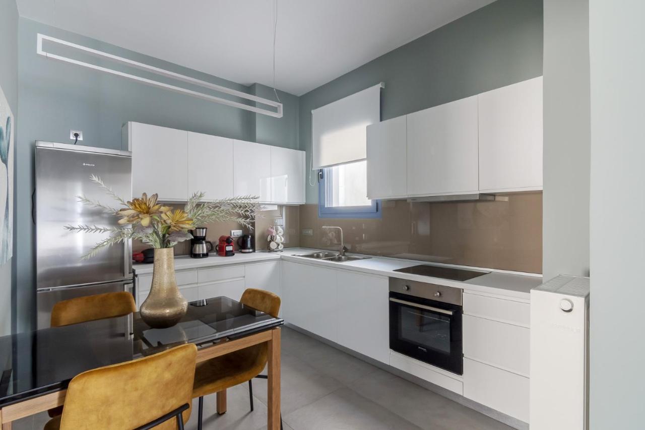 Hippy Designed 3Bedroom Apartment In Heraklion Exteriör bild